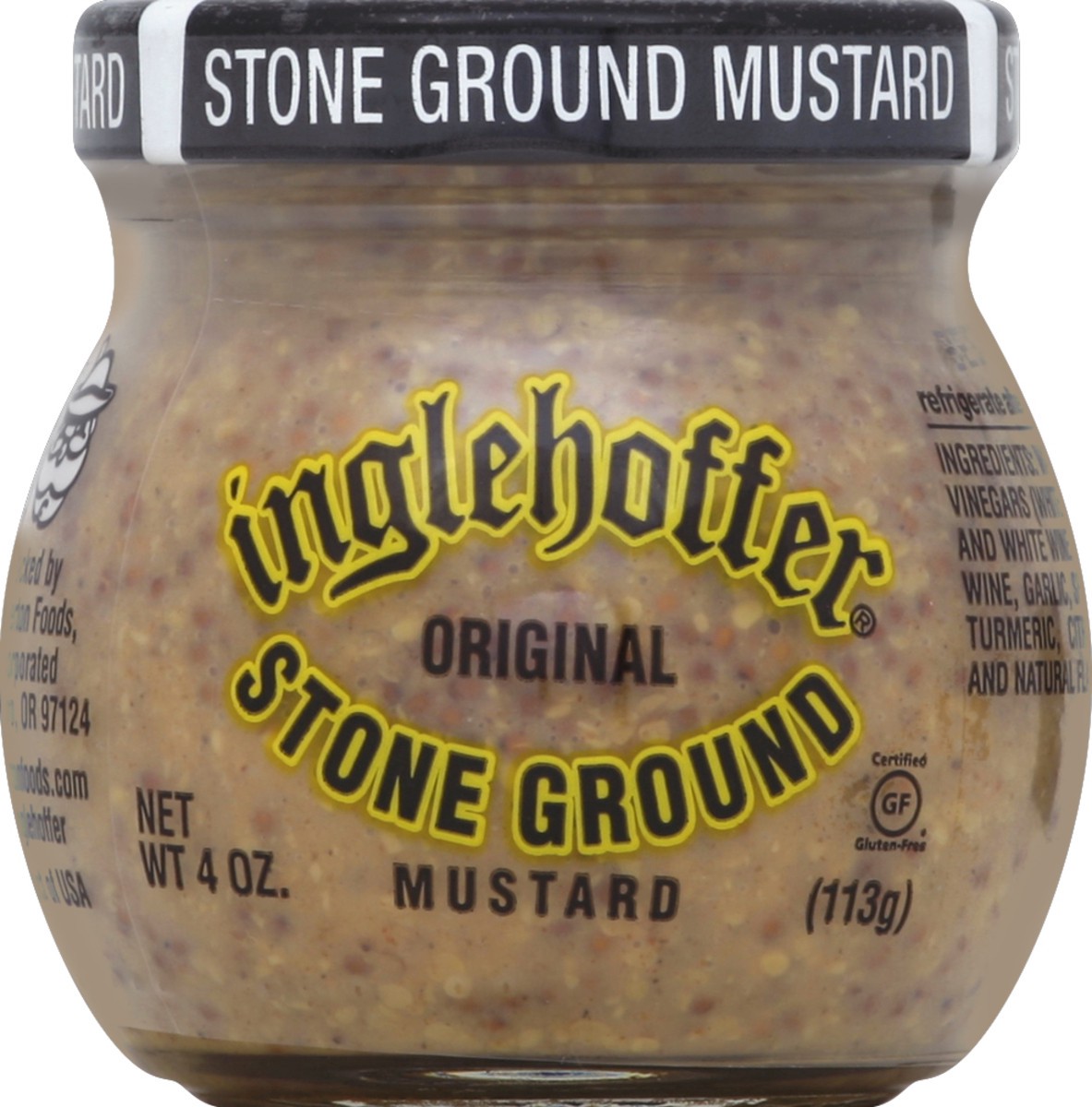 slide 2 of 2, Inglehoffer Stone Ground Mustard, 4 oz