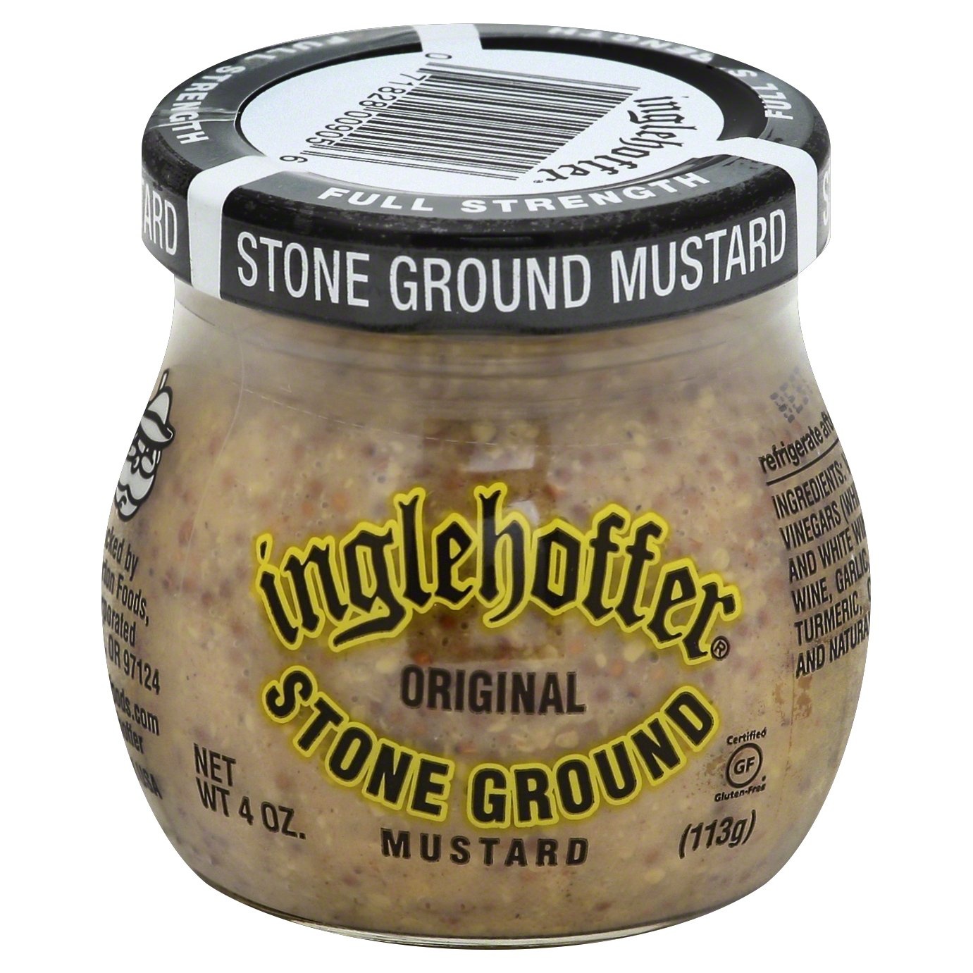 slide 1 of 2, Inglehoffer Stone Ground Mustard, 4 oz