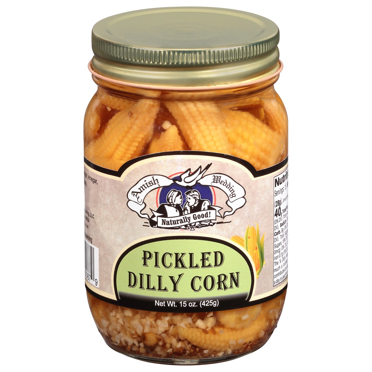 slide 10 of 14, Amish Wedding Pickled Dilly Corn 15 oz, 15 oz