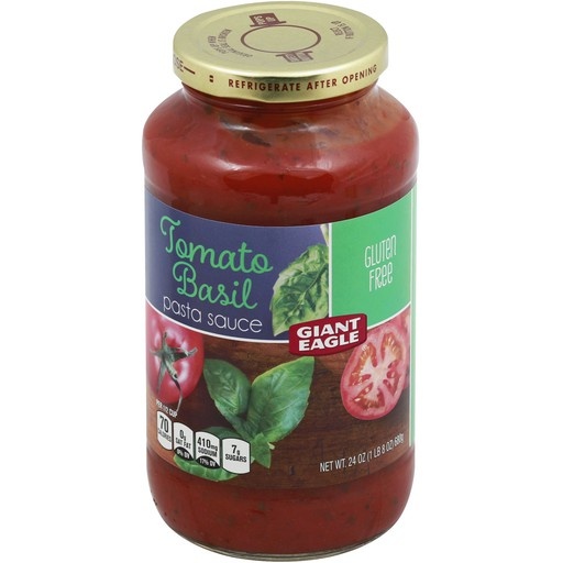 slide 1 of 1, Giant Eagle Tomato Basil Pasta Sauce, 24 oz