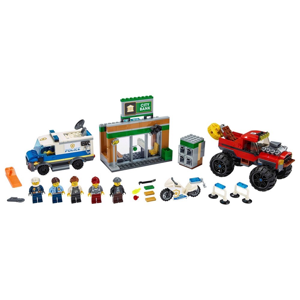 slide 2 of 7, LEGO City Police Monster Truck Heist Building Set for Kids 60245, 1 ct