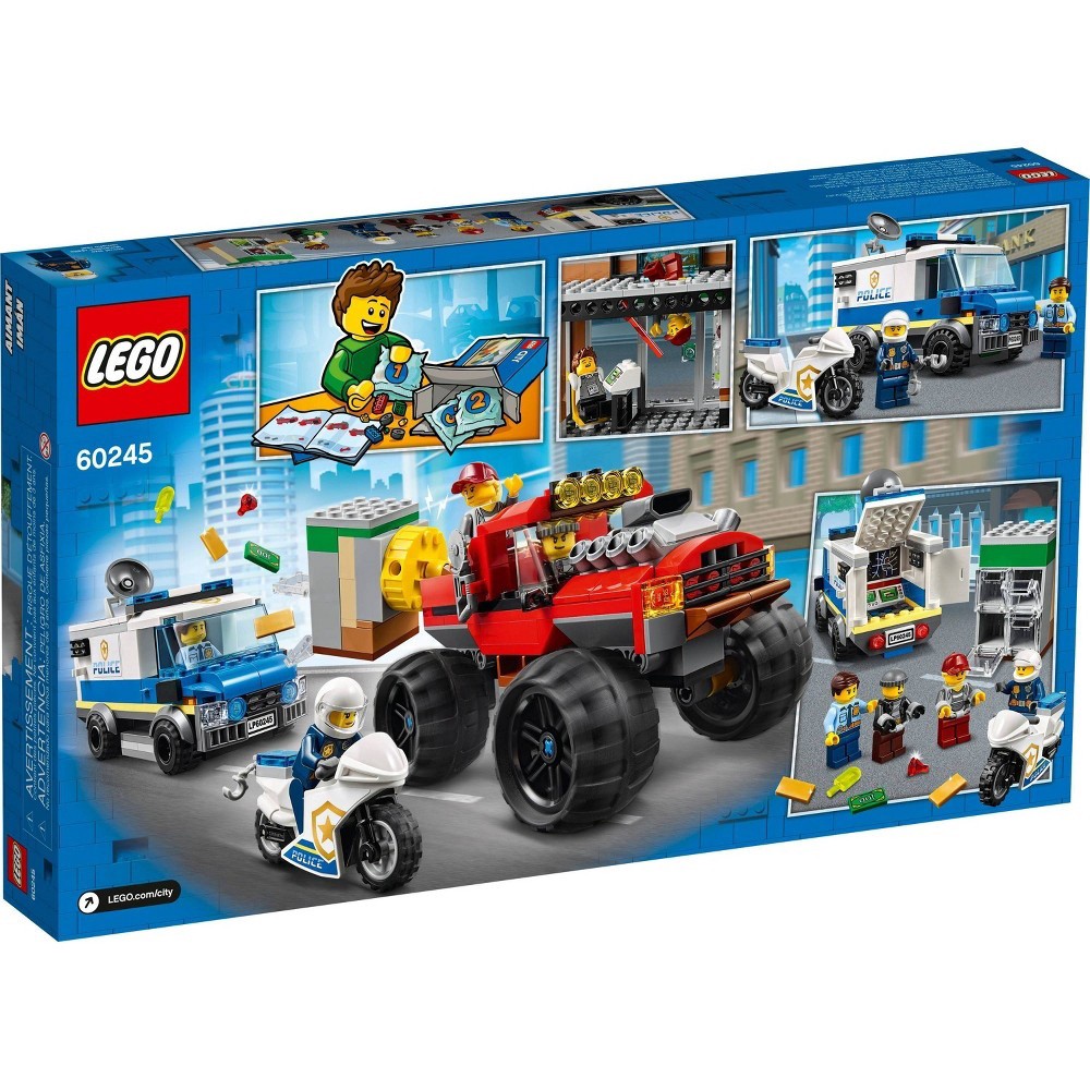 slide 5 of 7, LEGO City Police Monster Truck Heist Building Set for Kids 60245, 1 ct