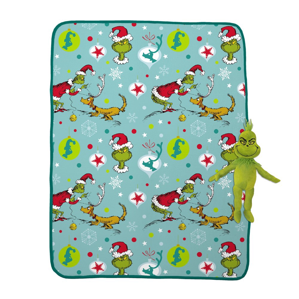 slide 2 of 2, Grinch Kids Hugger Bed Cover, 1 ct