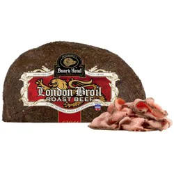 Boar's Head London Broil Top Round Roast Beef, 1 lb
