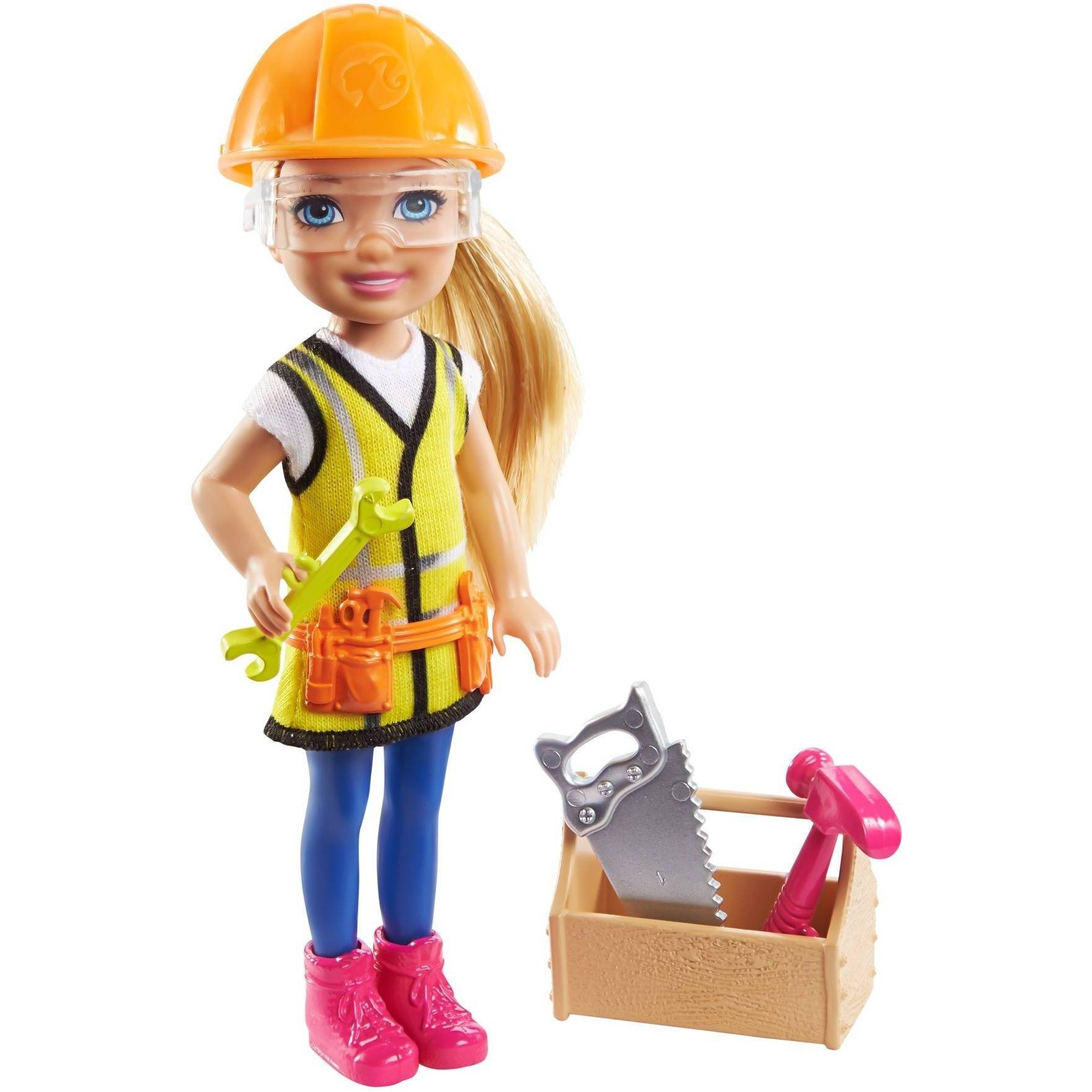 slide 1 of 5, Barbie Chelsea Can Be Builder Doll Playset, 1 ct