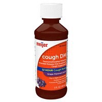 slide 7 of 29, Meijer Cough Suppressant DM, Grape Flavor, 5 oz