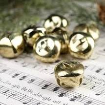 slide 1 of 1, Alliance 1 Gold Pet Bells, 1 in