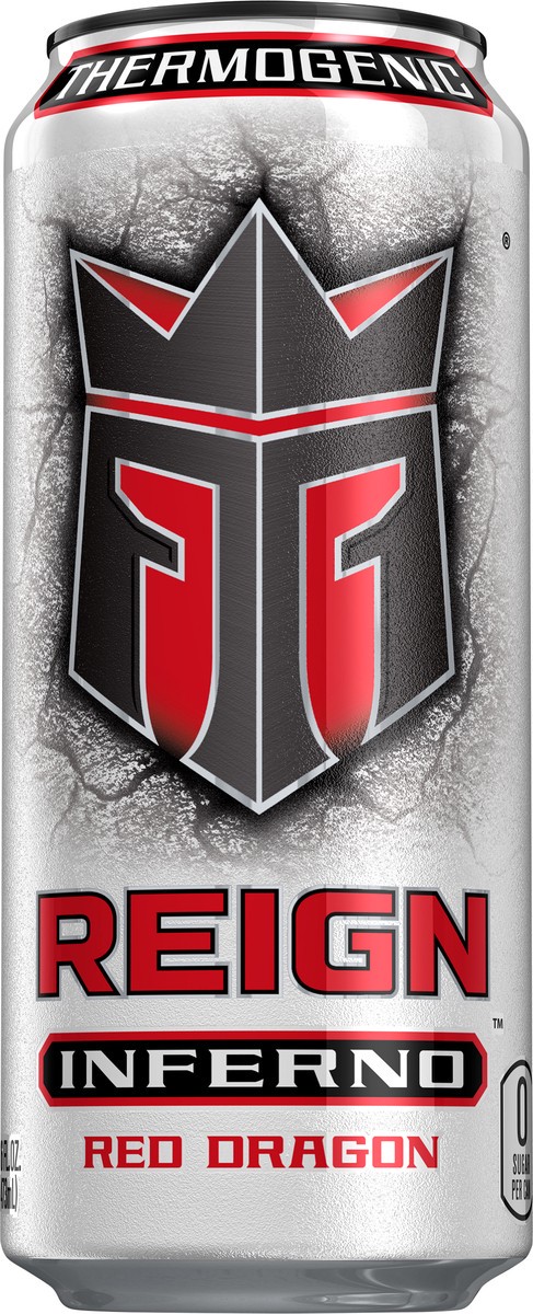 slide 2 of 2, Reign Inferno Thermogenic Red Dragon Energy Drink - 16 fl oz, 16 fl oz