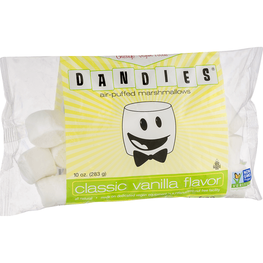 slide 5 of 18, Dandies All Natural Vanilla Marshmallows, 10 oz