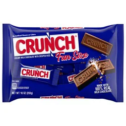 Crunch Creamy Milk Chocolate with Crisped Rice Milk Chocolate Fun Size 10 oz