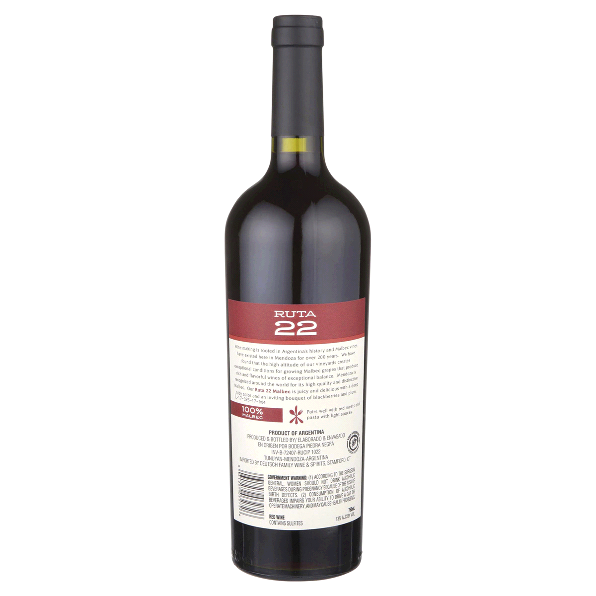 slide 2 of 5, Ruta 23 Malbec Wine, 750 ml