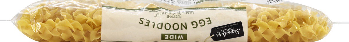 slide 5 of 5, Signature Select Pasta Egg Noodles Wide Bag, 16 oz