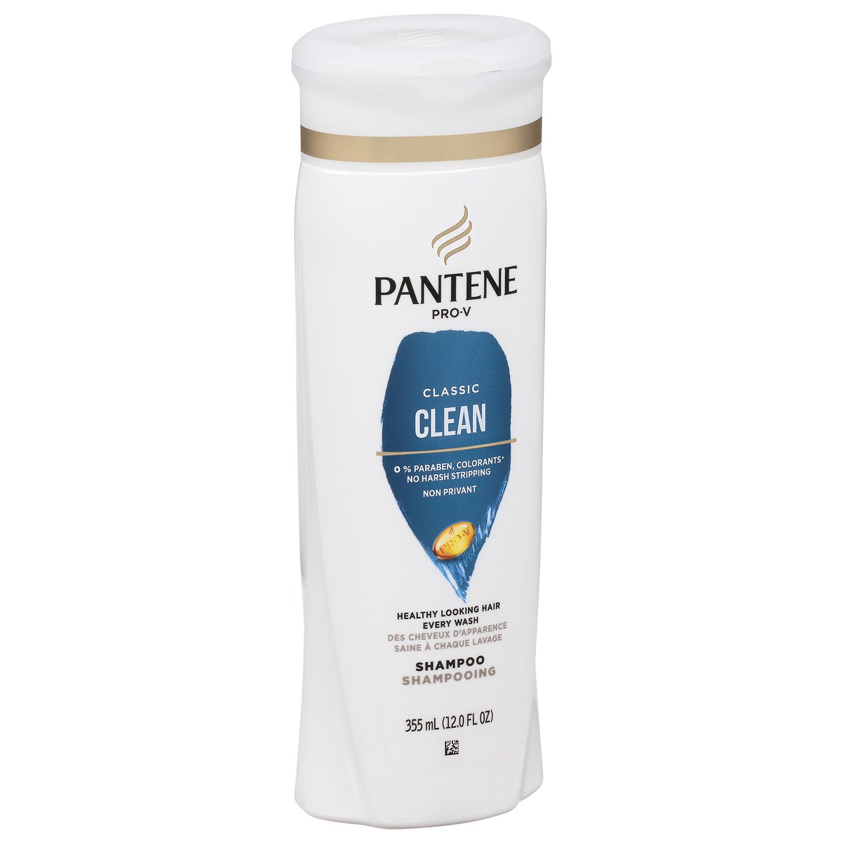 slide 2 of 9, Pantene Classic Clean 72 HR Nourishment Shampoo 12.0 FL OZ, 12 oz