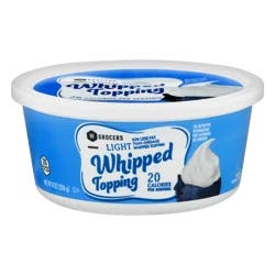 SE Grocers Lite Whipped Topping
