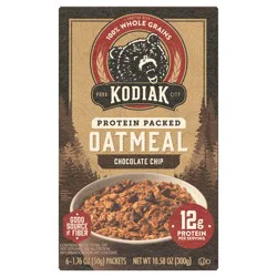 Kodiak Cakes Oatmeal Packets, Chocolate Chip, 6 ct