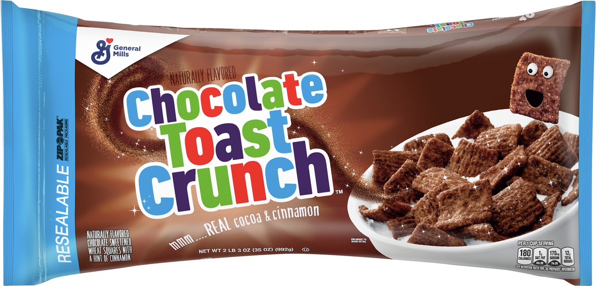slide 5 of 12, Chocolate Toast Crunch Cereal 2 lb, 2 lb