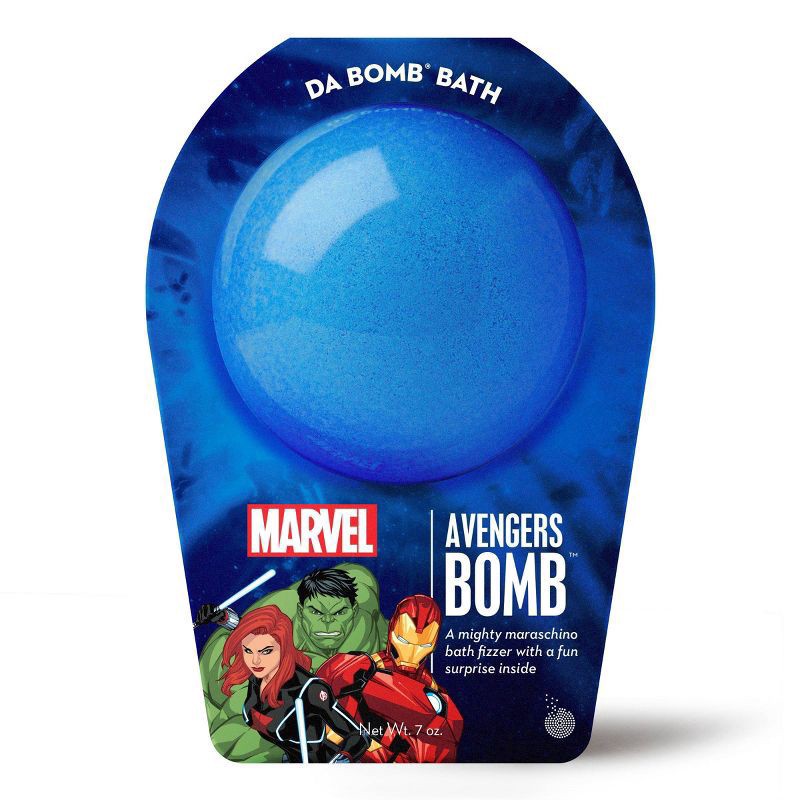 slide 1 of 4, Da Bomb Bath Fizzers Avengers Bath Bomb - 7oz, 7 oz