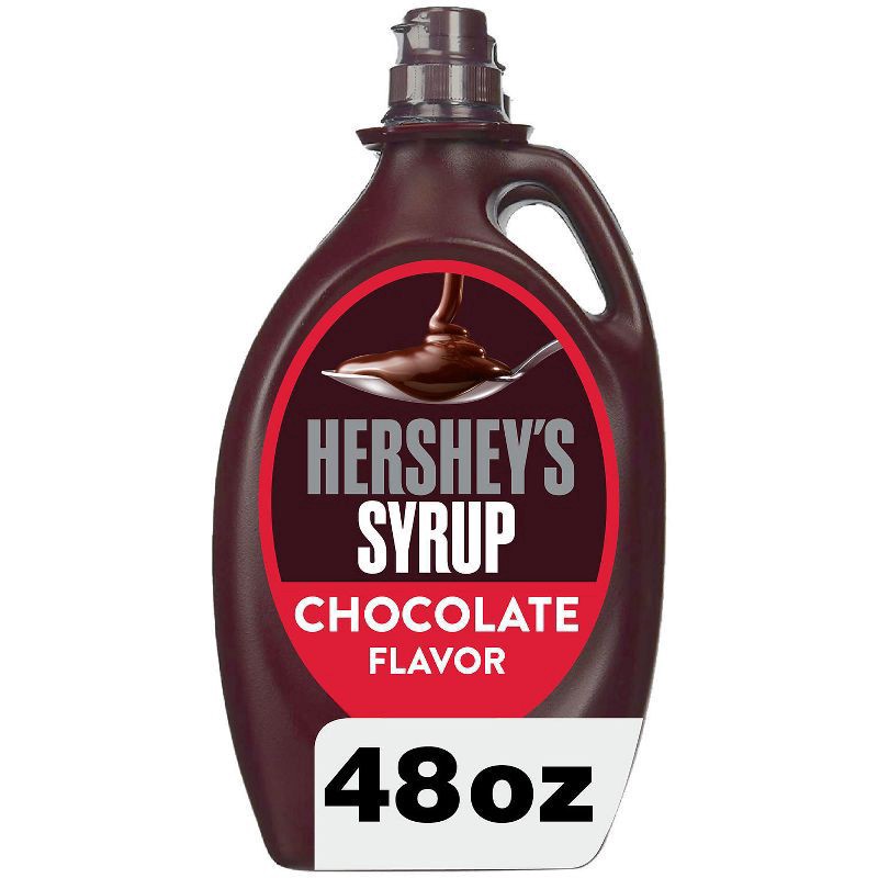slide 1 of 1, Hershey's Genuine Chocolate Syrup, 48 oz