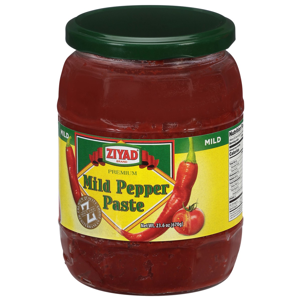 slide 10 of 14, Ziyad Mild Premium Pepper Paste 23.6 oz, 23.6 oz