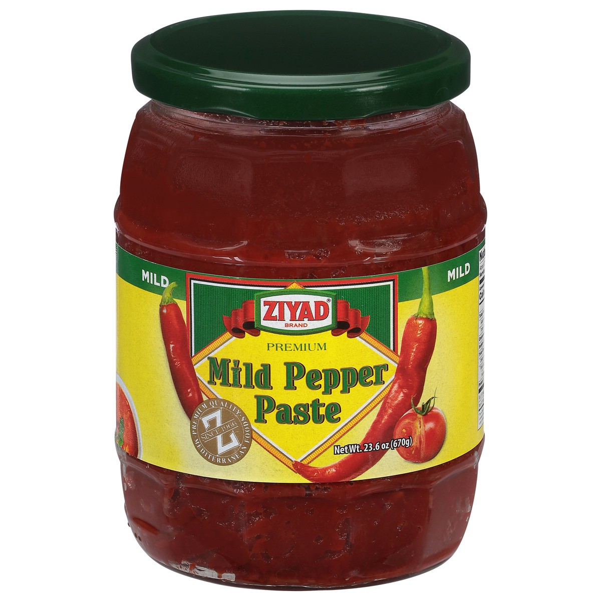 slide 2 of 14, Ziyad Mild Premium Pepper Paste 23.6 oz, 23.6 oz