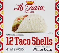 La Tiara White Taco Shells