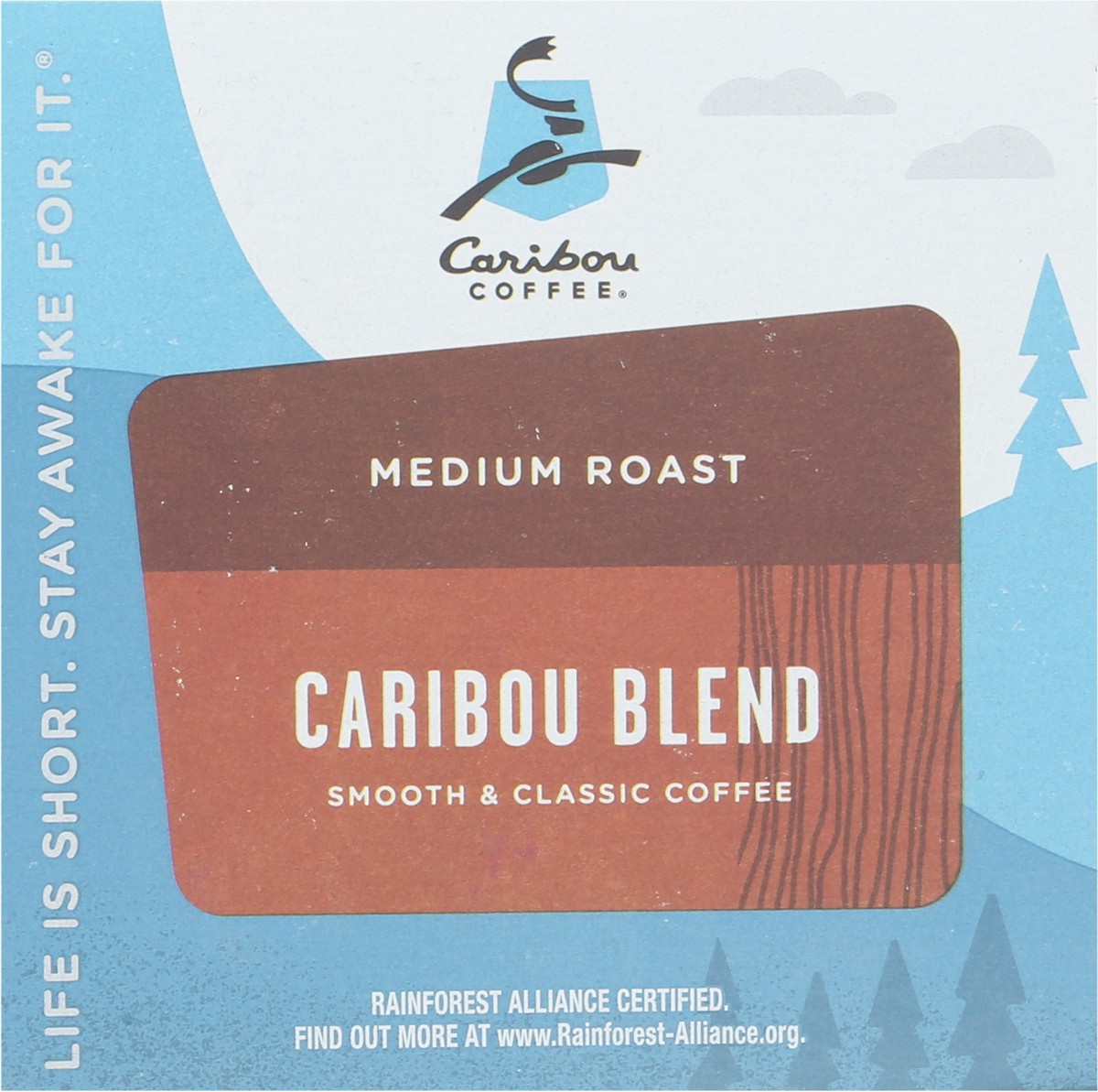 slide 3 of 14, Caribou Coffee K-Cup Pods Medium Roast Smooth & Classic Caribou Blend Coffee - 10 ct, 10 ct