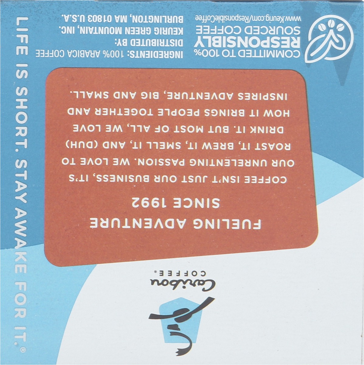 slide 9 of 14, Caribou Coffee K-Cup Pods Medium Roast Smooth & Classic Caribou Blend Coffee - 10 ct, 10 ct