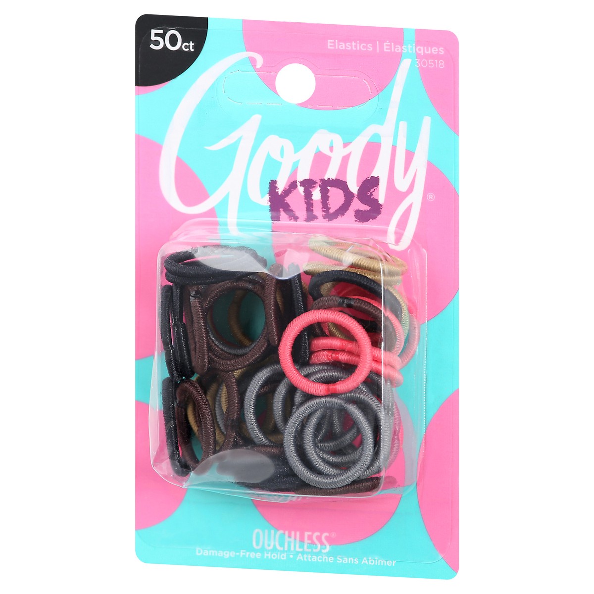 slide 5 of 9, Goody Ouchless Damage-Free Hold Kids Elastics 50 ea, 50 ct