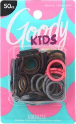 Goody Ouchless Damage-Free Hold Kids Elastics 50 ea