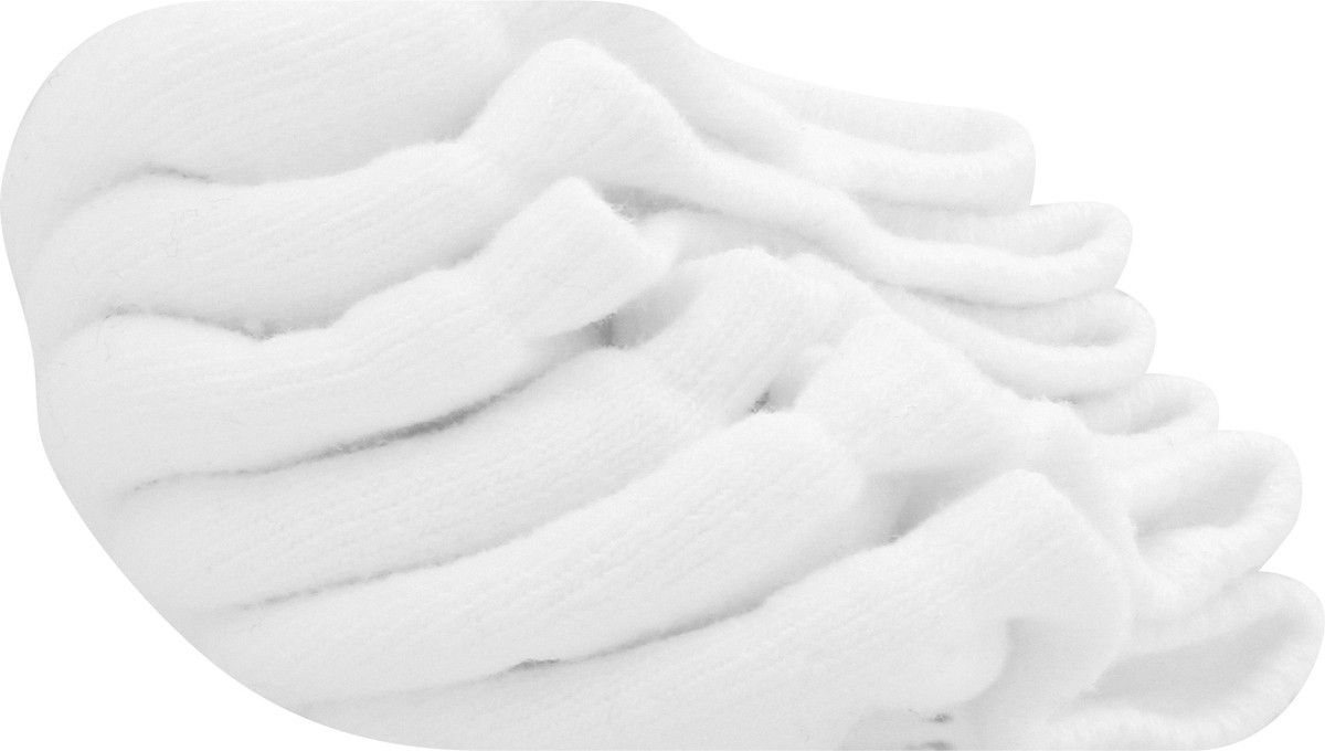 slide 6 of 10, No Nonsense Soft & Breathable Shoe Size 4-10 Women's Cushioned No Show Socks 3 ea, 3 ct