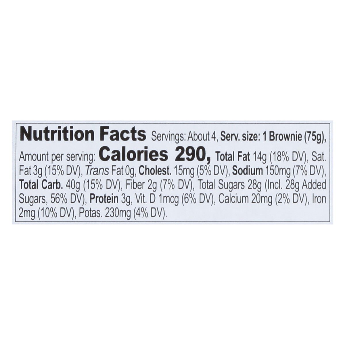 slide 2 of 13, Sabrinas Brownie Walnuts - 4 Ct, 1 ct