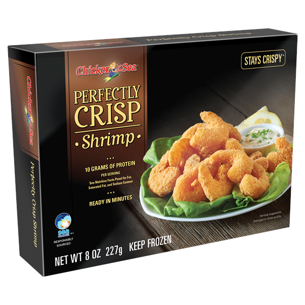 slide 1 of 1, Chicken of the Sea Perfectly Crisp Shrimp, 8 oz