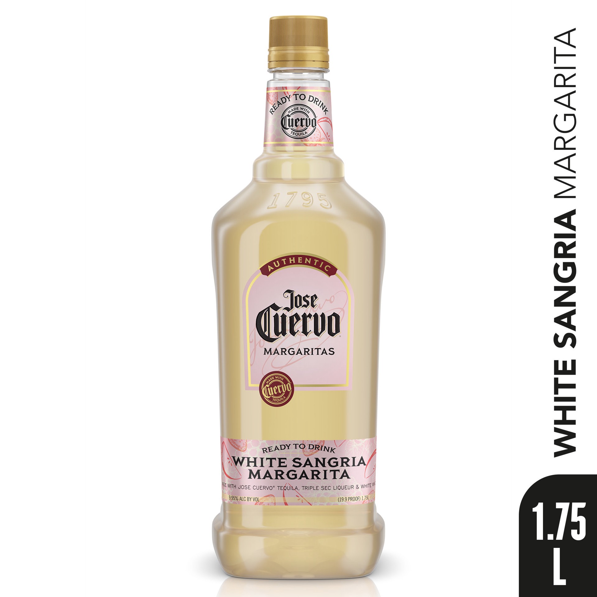 slide 2 of 6, Jose Cuervo Authentic Margarita White Sangria Ready to Drink Cocktail - 1.75 L, 1.75 liter
