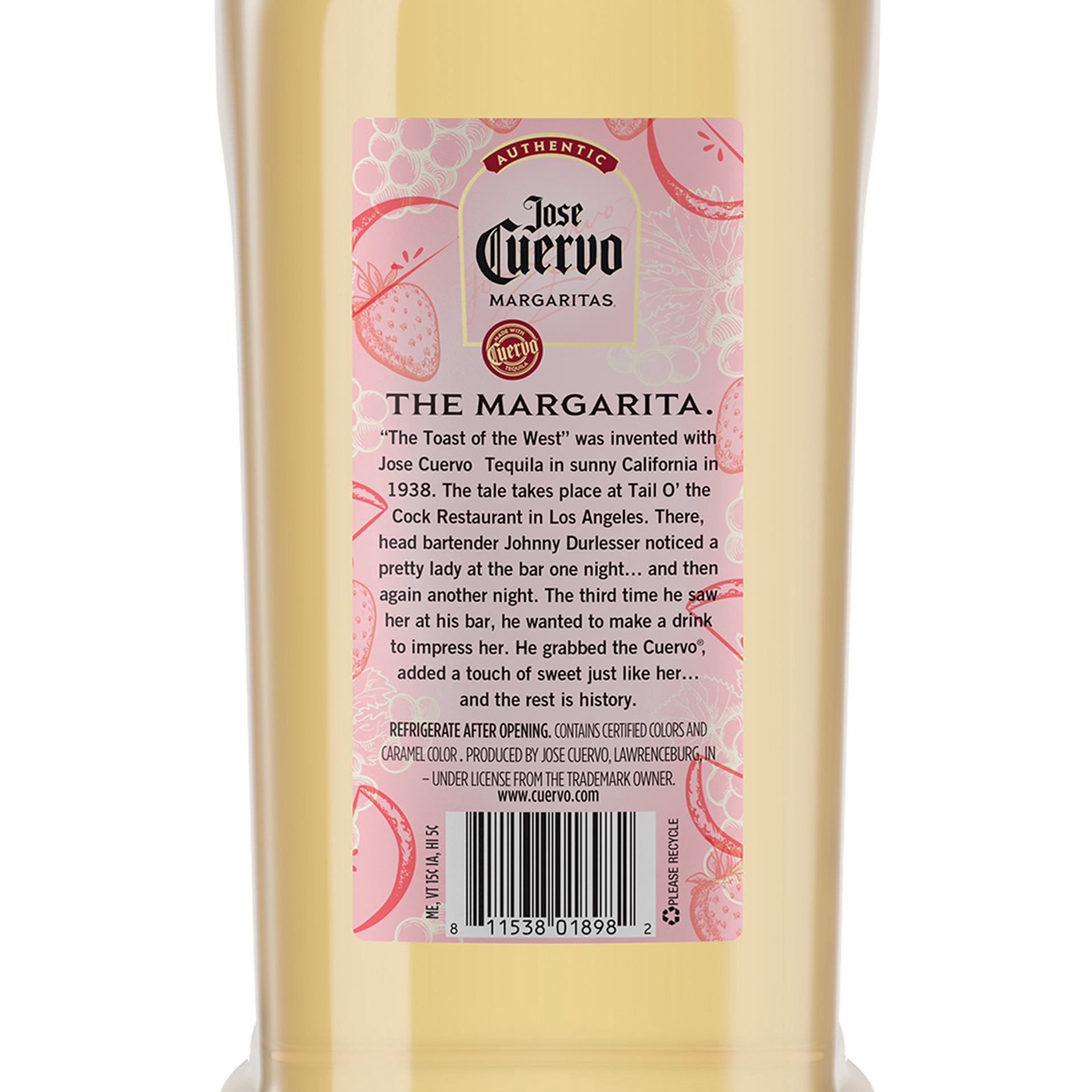 slide 4 of 6, Jose Cuervo Authentic Margarita White Sangria Ready to Drink Cocktail - 1.75 L, 1.75 liter