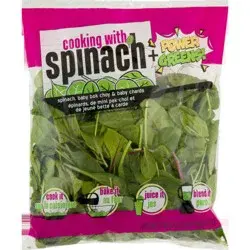 New Star Cooking with Spinach Power Greens
