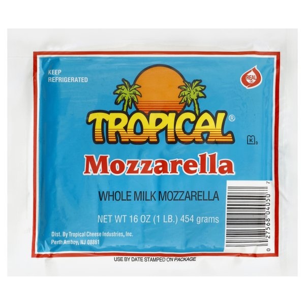 slide 1 of 1, Tropical Mozzarella, 16 oz