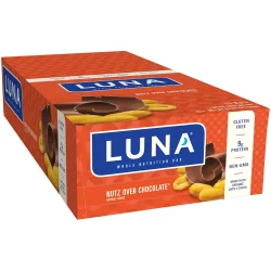 Luna Nutrition Bar For Women - Nutz Over Chocolate