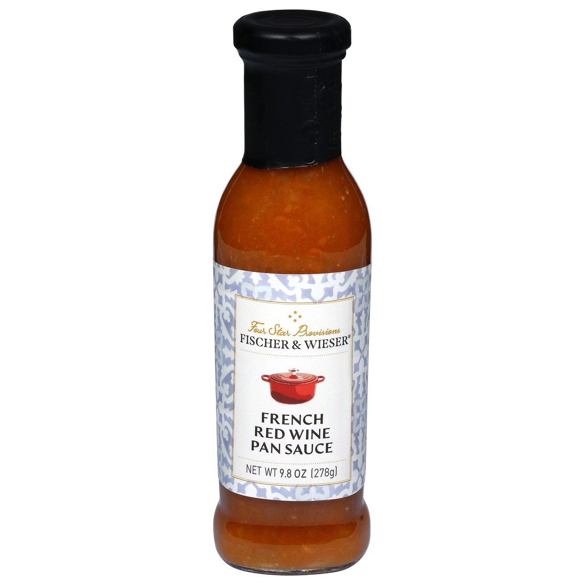 slide 4 of 4, Fischer & Wieser French Red Wine Pan Sauce 9.8 oz, 9.8 oz