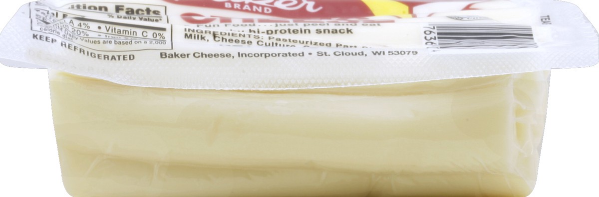 slide 5 of 5, Baker Cheese String Cheese 16 oz, 16 oz