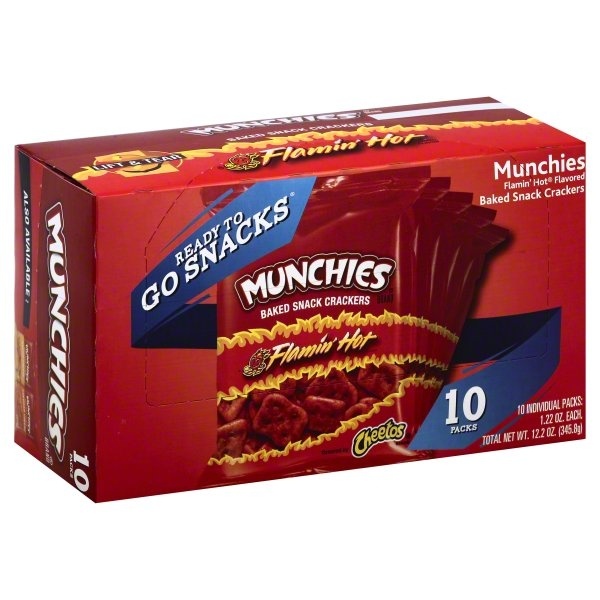 slide 1 of 1, Munchies Baked Snack Crackers 10 ea, 10 ct