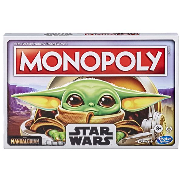 slide 1 of 1, Hasbro Monopoly: Star Wars The Mandalorian Edition Board Game, 1 ct