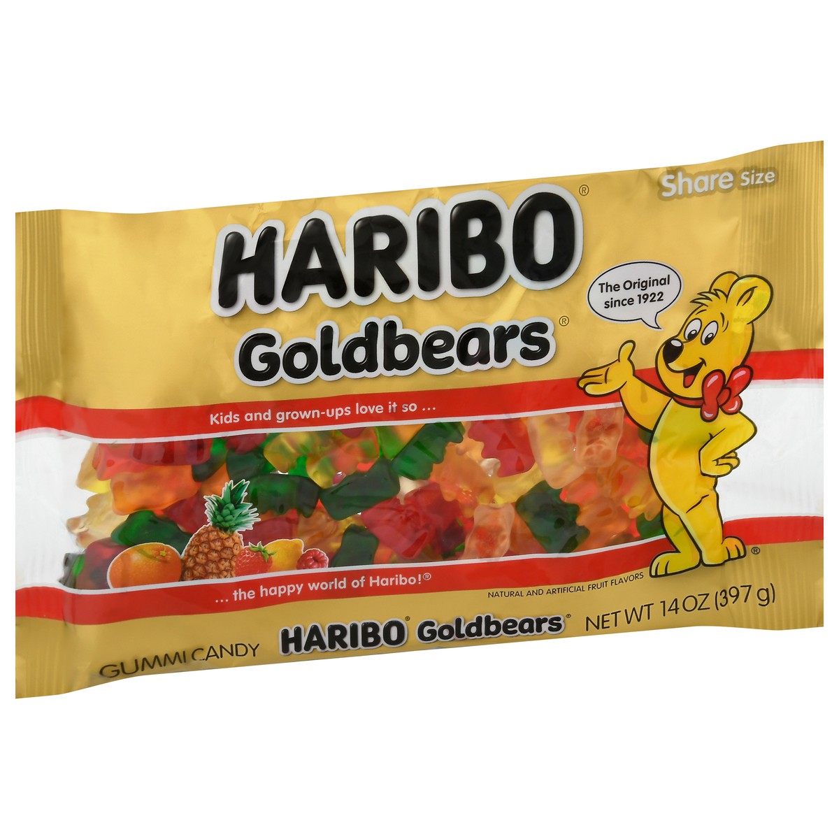 slide 2 of 9, Haribo Goldbears Share Size Gummi Candy 14 oz, 14 oz