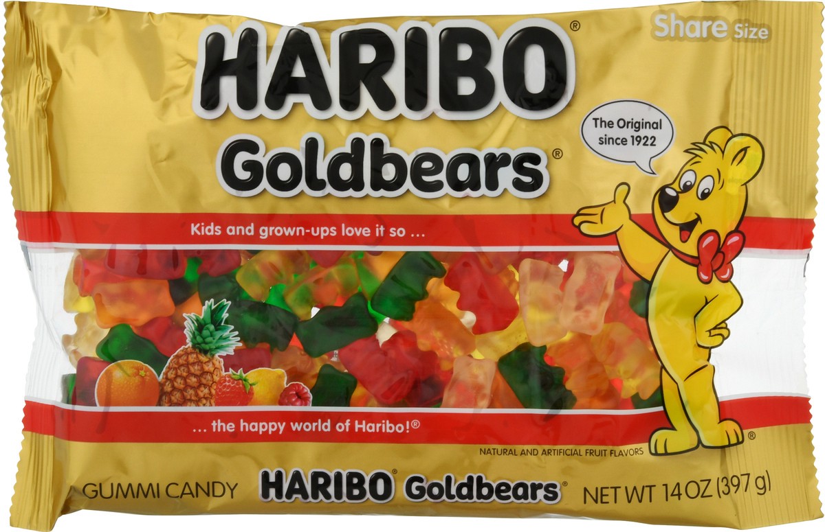 slide 6 of 9, Haribo Goldbears Share Size Gummi Candy 14 oz, 14 oz