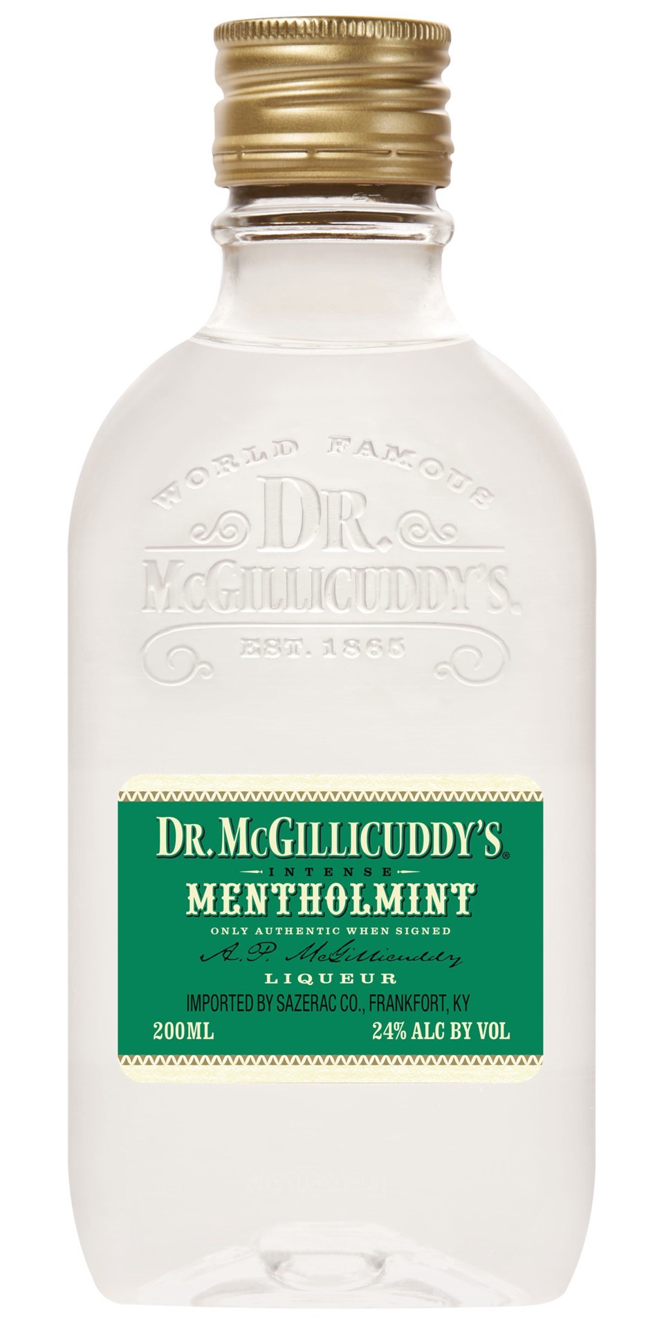 slide 1 of 2, Dr. McGillicuddy's Dr Mcgillicuddys Liqueur, Intense Mentholmint Schnapps, 200 ml