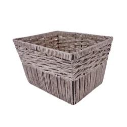 HAVENSTAY Hs Small Wicker Bin Gray