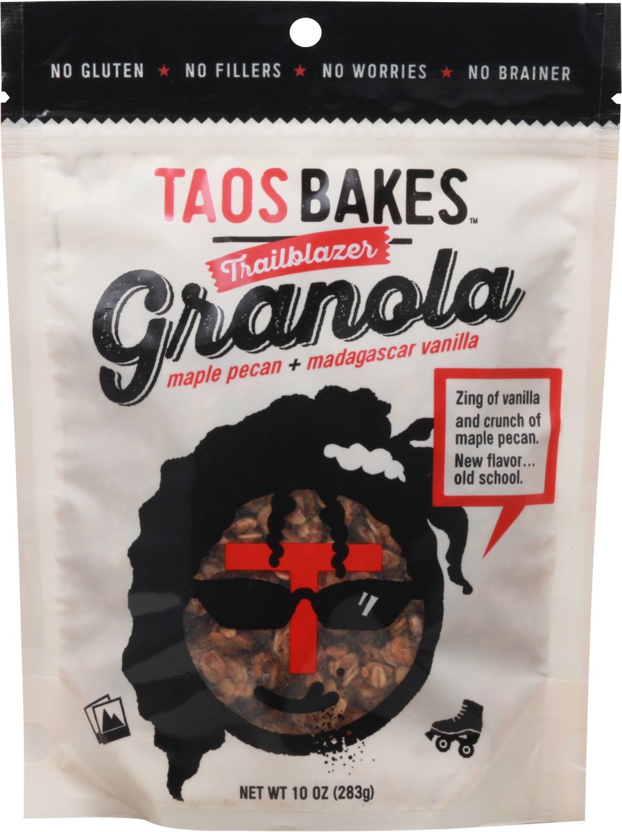 slide 6 of 12, Taos Bakes Trailblazer Maple Pecan + Madagascar Vanilla Granola - 10 oz, 10 oz