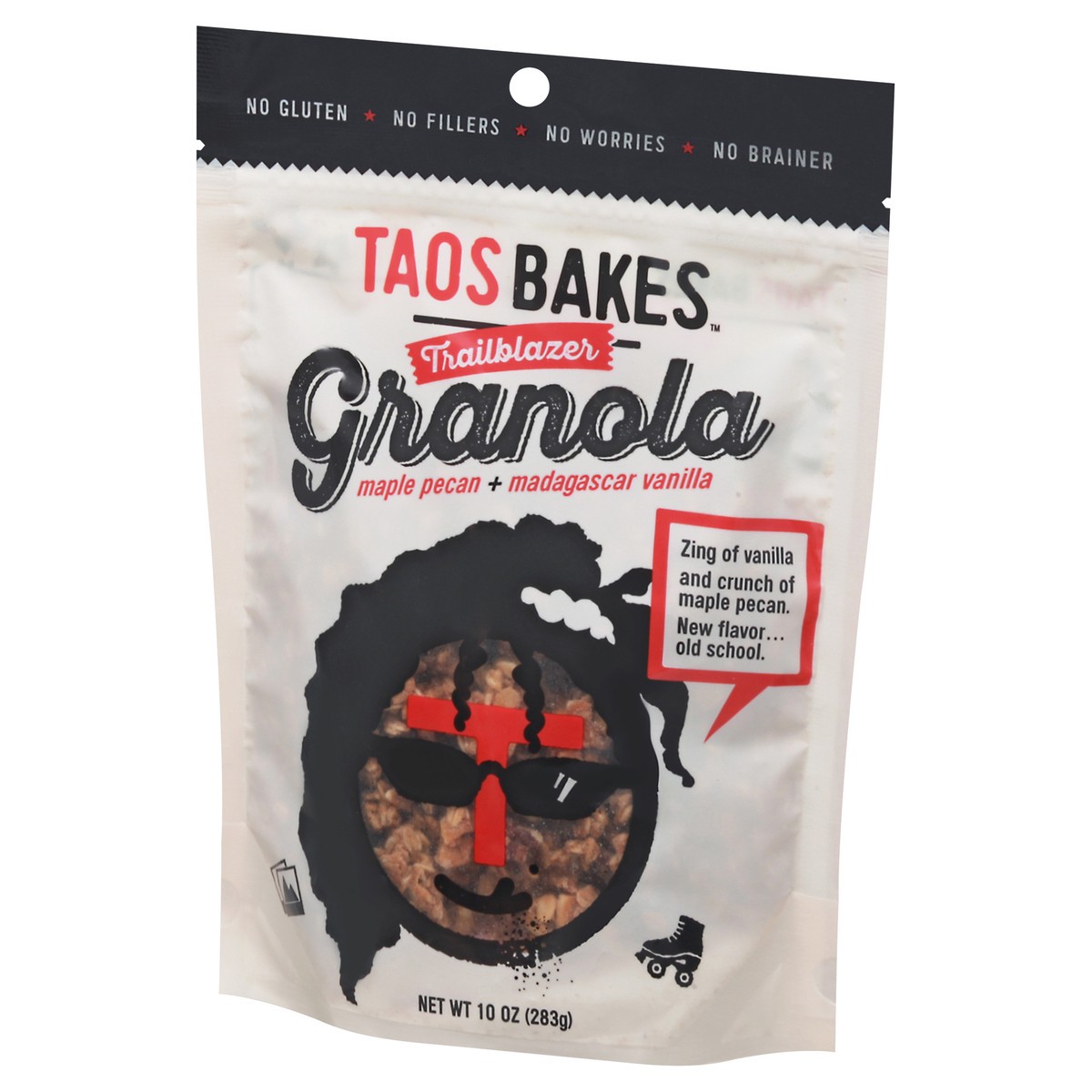 slide 11 of 12, Taos Bakes Trailblazer Maple Pecan + Madagascar Vanilla Granola - 10 oz, 10 oz