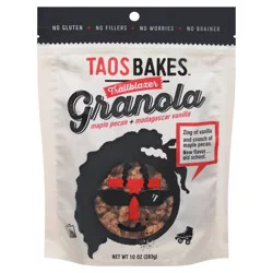 Taos Bakes Trailblazer Maple Pecan + Madagascar Vanilla Granola - 10 oz