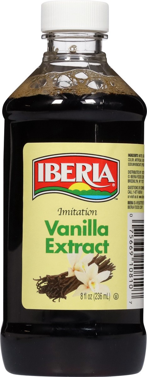 slide 8 of 13, Iberia Imitation Vanilla Extract 8 fl oz, 8 fl oz