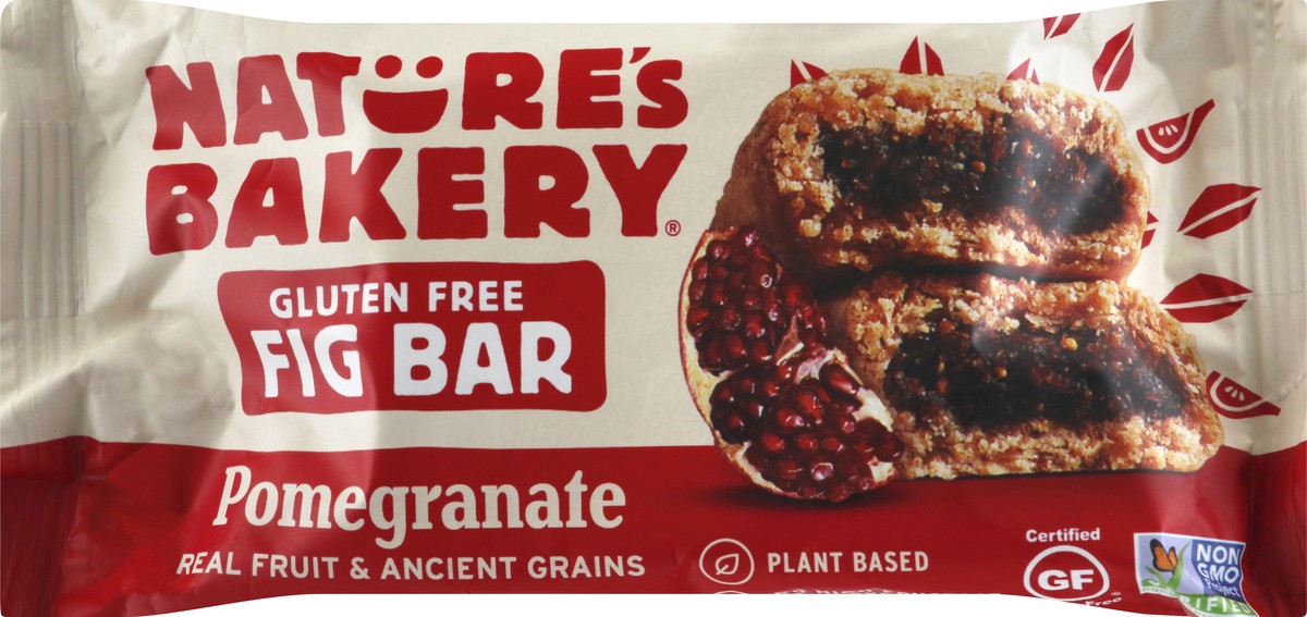 slide 6 of 12, Nature's Bakery Gluten Free Fig Bars Pomegranate, 2 oz